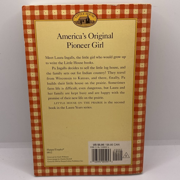 Set of 6 Little House On The Prairie Books Series Laura Ingalls Wilder - Picture 4 of 16